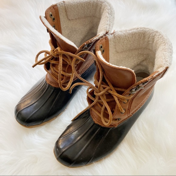 sperry saltwater winter luxe duck boot
